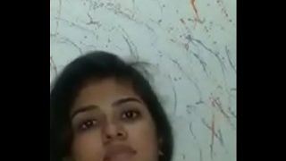 Beautiful desi hindi speaking young teen showing boobs