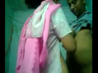 Hindi speaking boyfriend girlfriend getting ready to pussy fuck in home