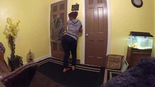 South indian lily strips to show her monster butt