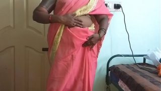 horny desi aunty show hung boobs on web cam then fuck friend husband